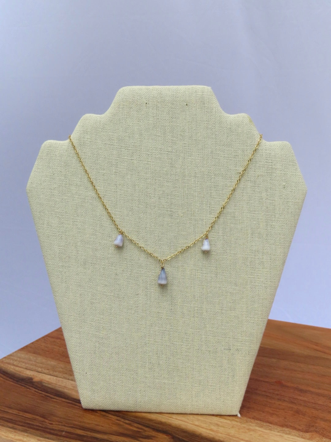 Triple Cone Charm Choker