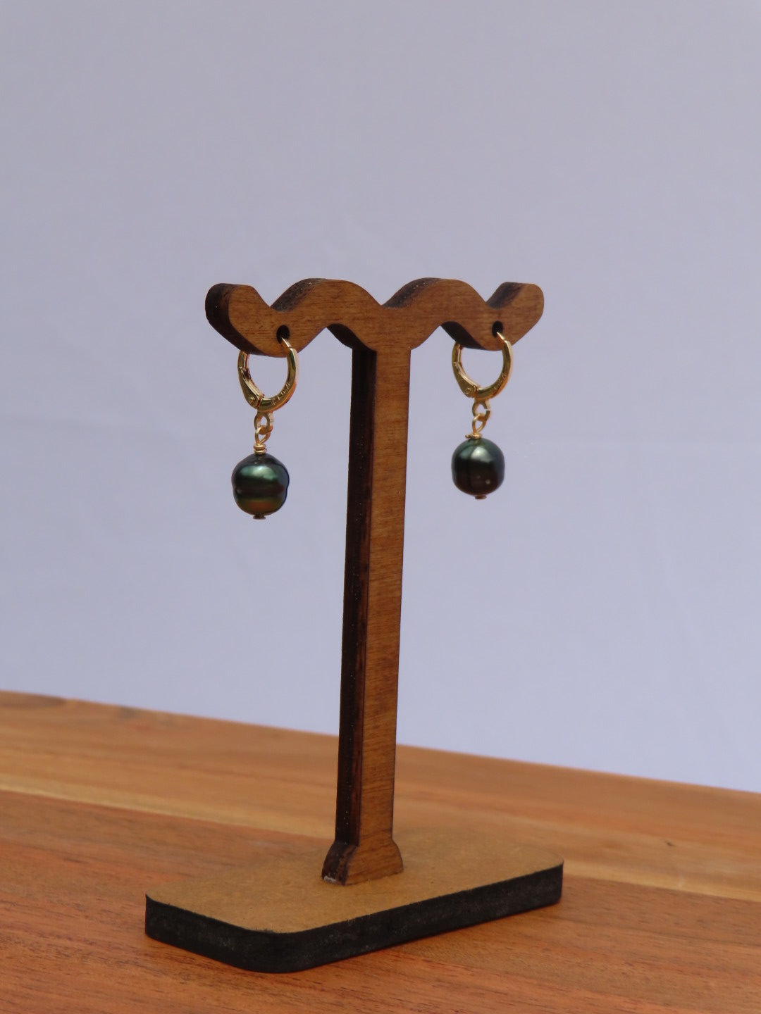 Tahitian Pearl Hoop