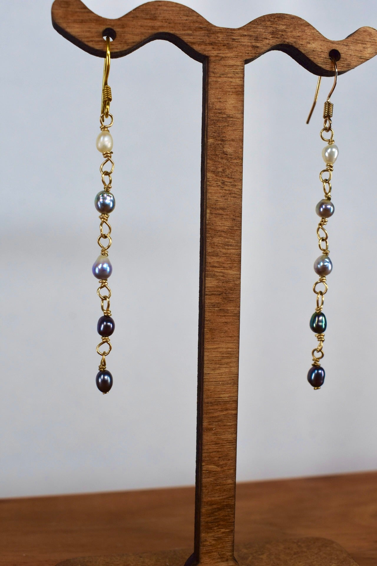 Ombré Pearl Drop Earrings