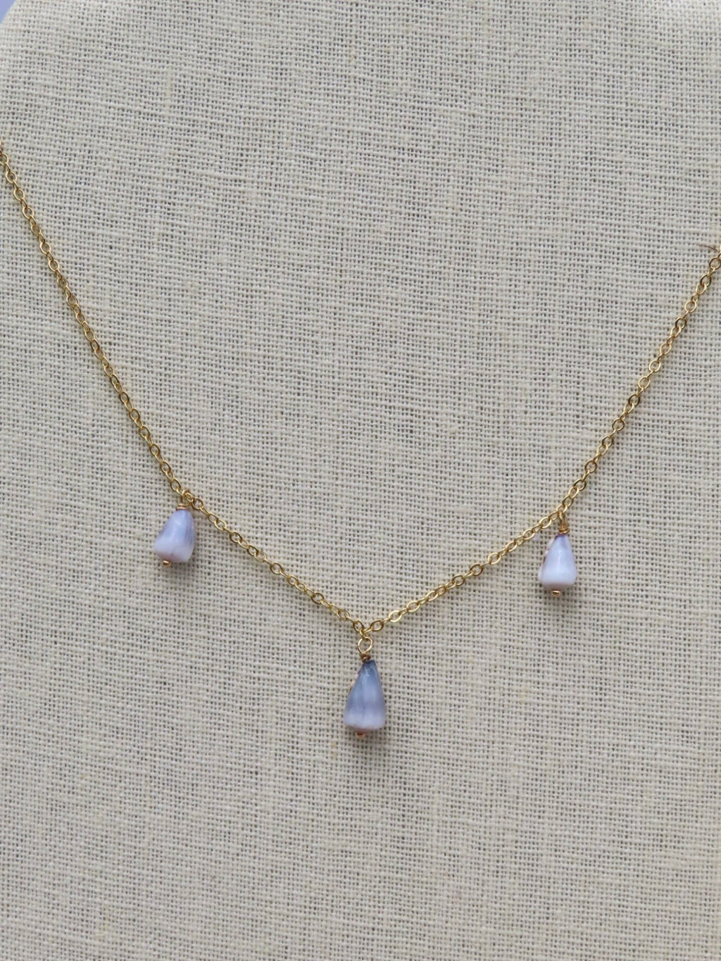 Triple Cone Charm Choker