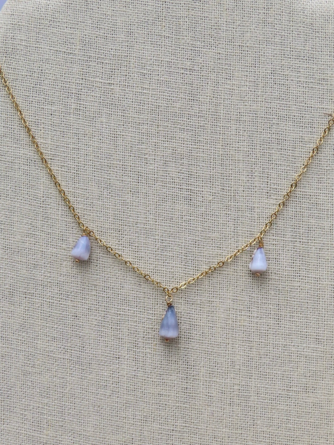 Triple Cone Charm Choker