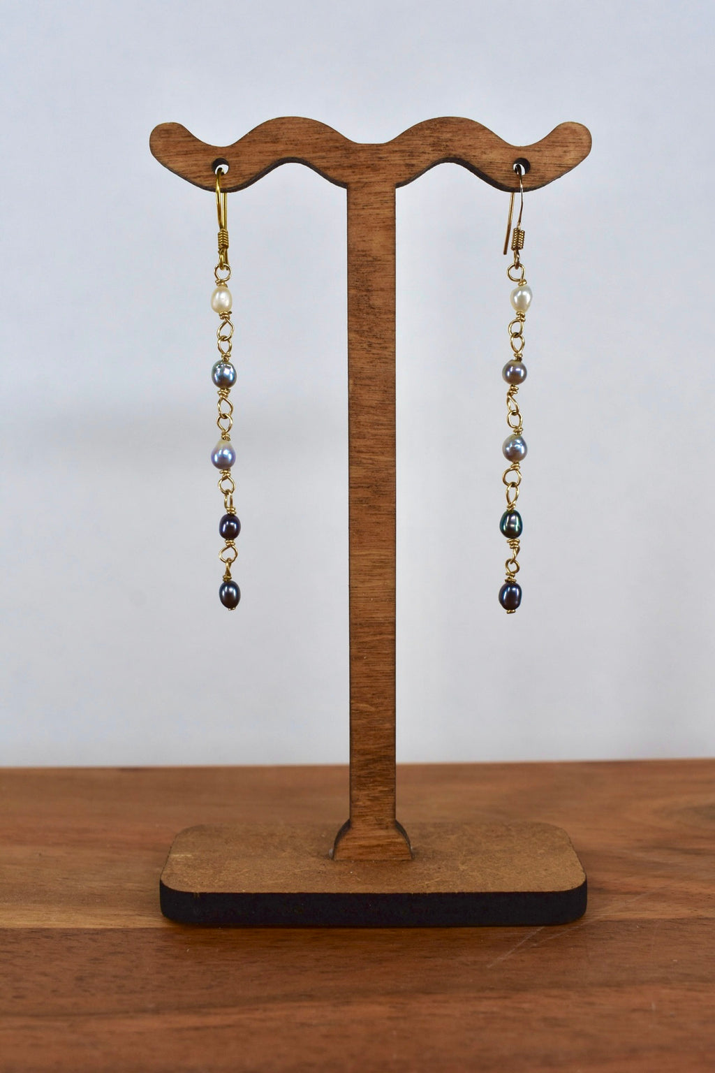 Ombré Pearl Drop Earrings