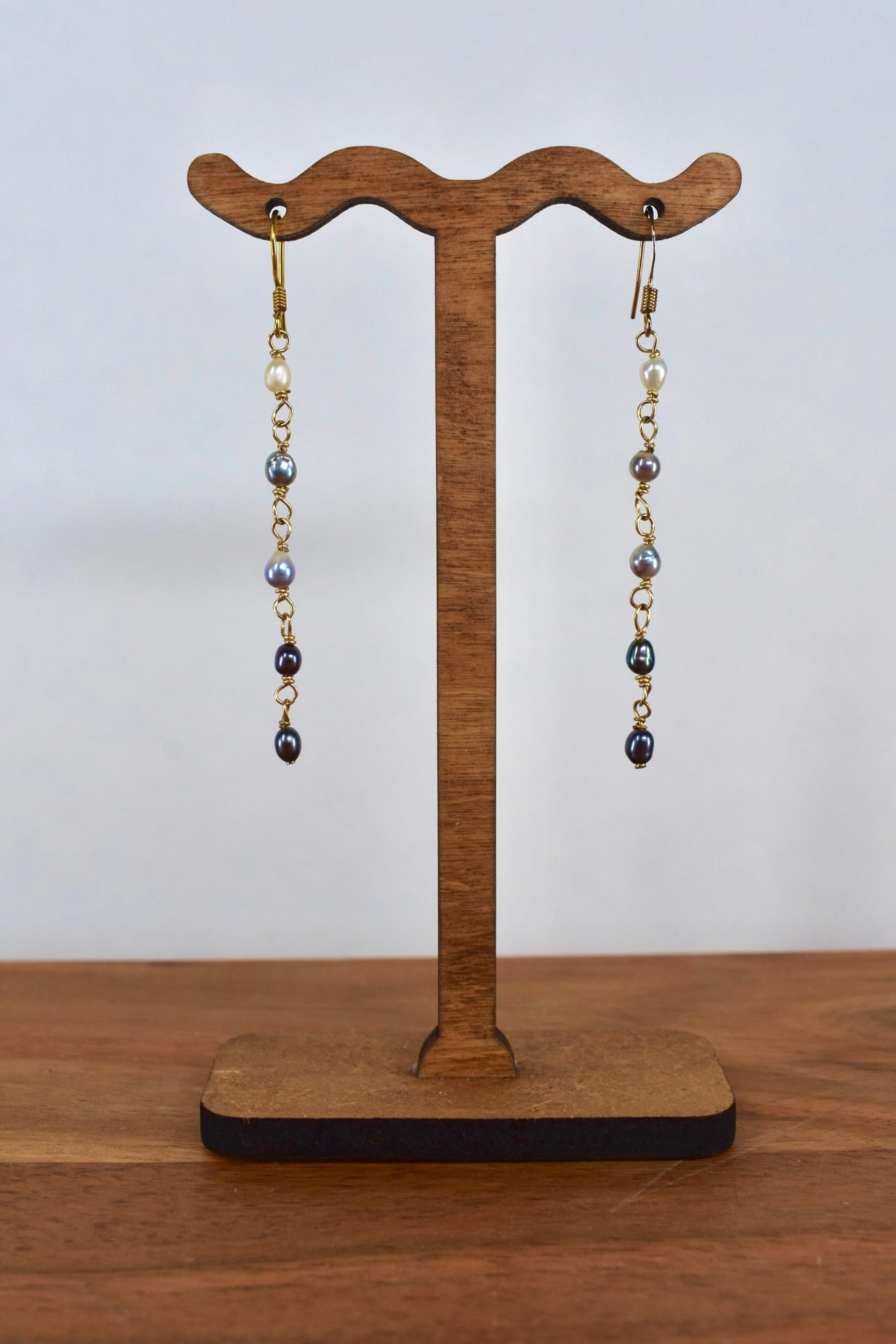 Ombré Pearl Drop Earrings