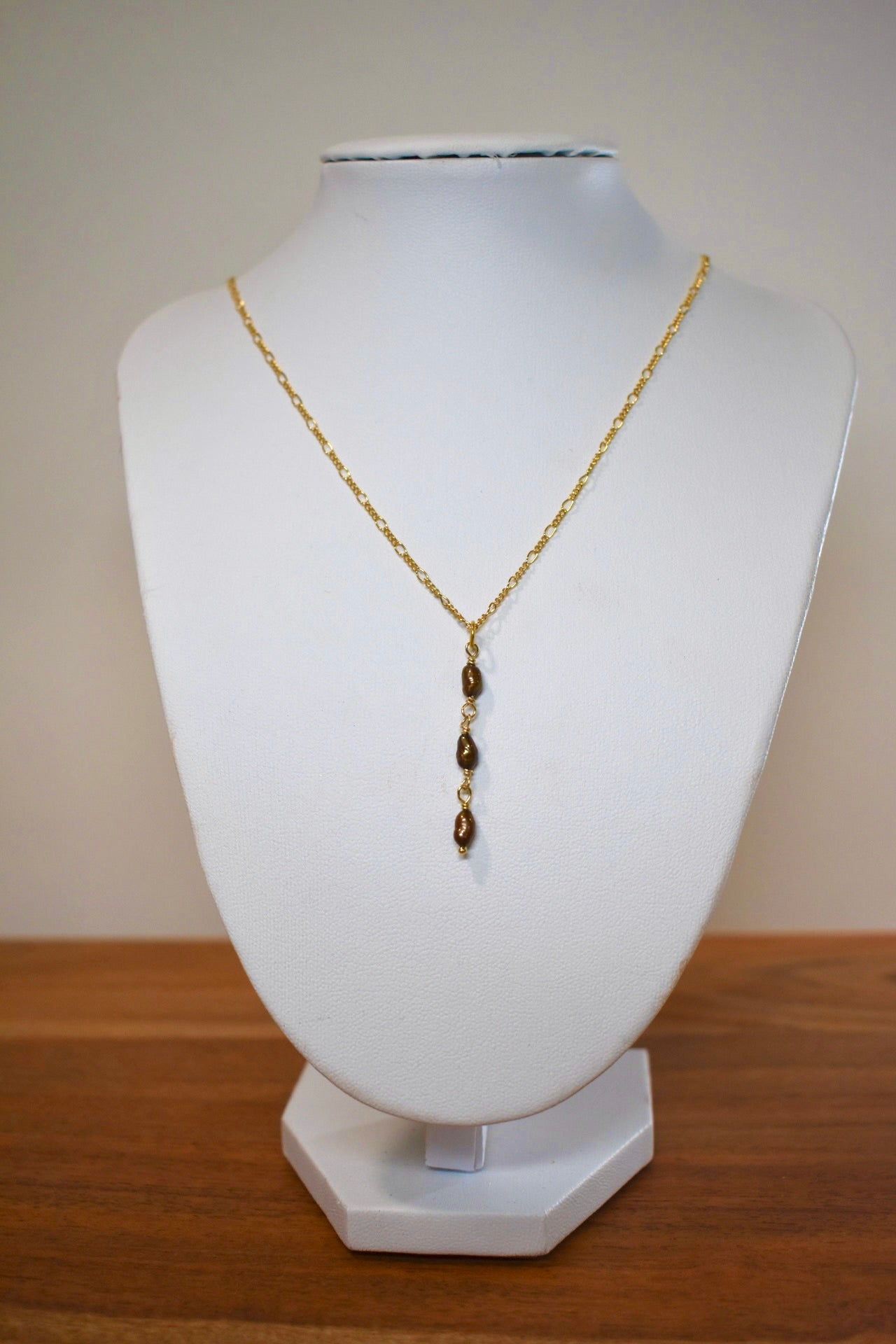 Chocolate Drop Necklace