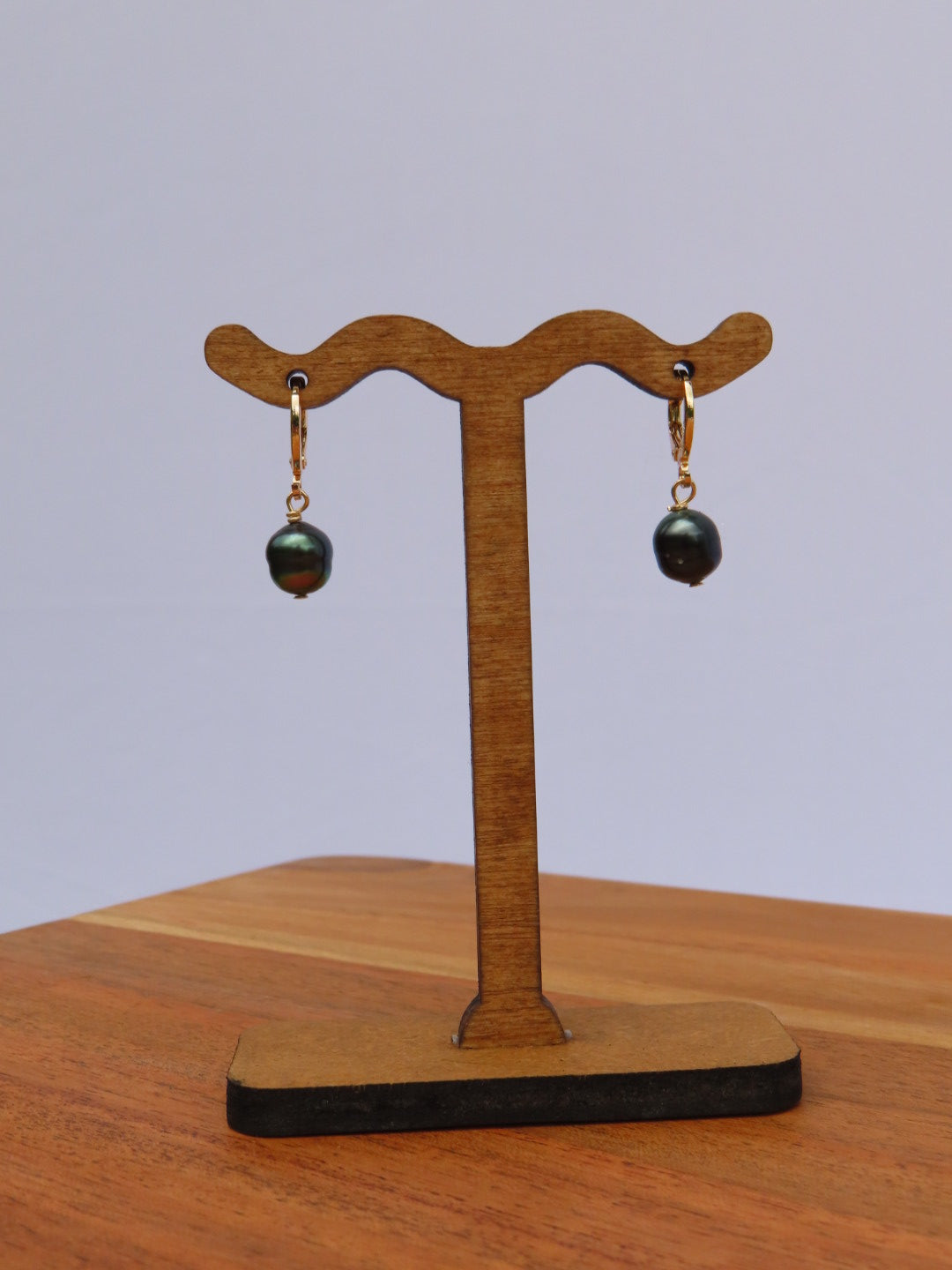 Tahitian Pearl Hoop